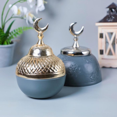 AHE-BH234-Girgaan 3-Gold & De Mat Grey