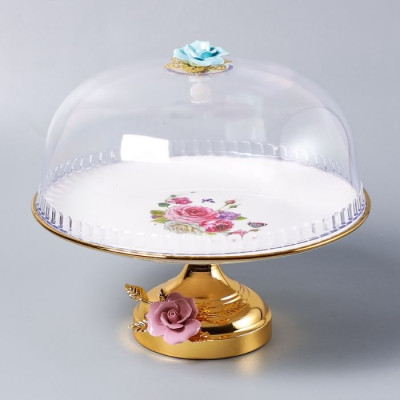 BR-46021 Cake tray with lid