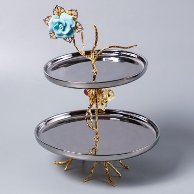 BR-46028 2Layer Dessert Plate
