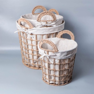 BR-46198 3pcs Storage Basket