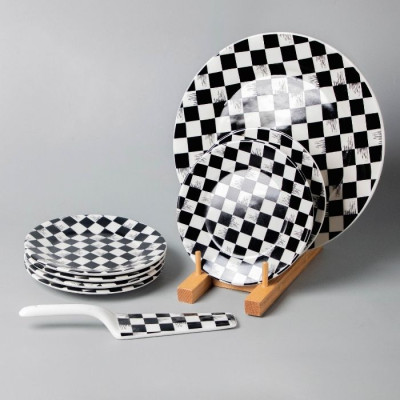 BR-46254 Cake Plate with Rack