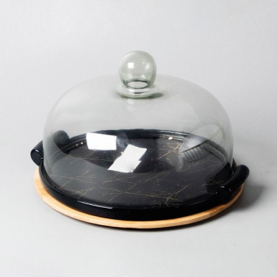 BR-46268 Small Cake Plate 9.5inch