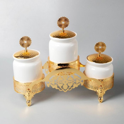 BR-46761 3pcs Candy Jar