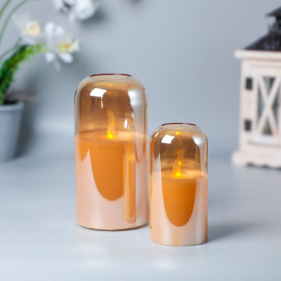 BR-52129-Electronic candle, size 7.5*15cm