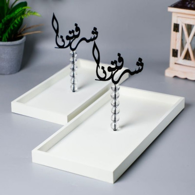 BR-52168-2PC tray, size 39*19cm, 33*16cm
