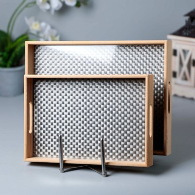 BR-52171-2PC tray, size 38*28,32*22cm