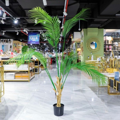 BR-52204 Palm Tree Large Leaf Artificial Plant 1.5m