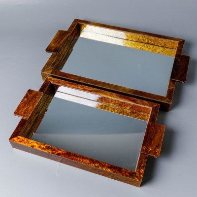 BR 52306 Set of 2 Tray Mirror Top