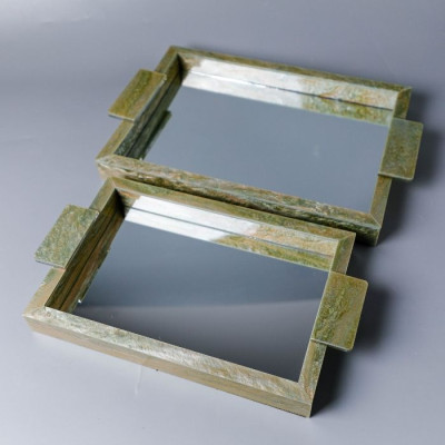 BR 52307 Set of 2 Tray Mirror Top