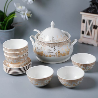 BR-52364-20pcs Soup Bowl Set