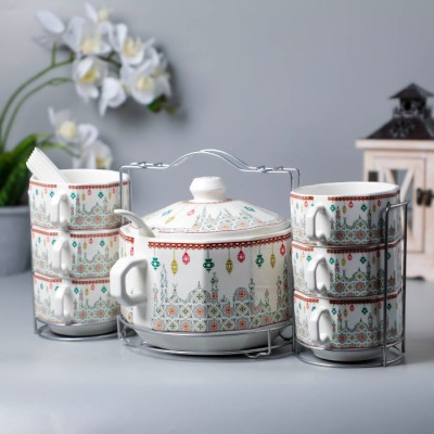 BR-52559 15pcs Soup Pot