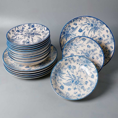 BR-55077-18pcs Dinner Set
