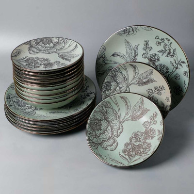 BR-55081-18pcs Dinner Set