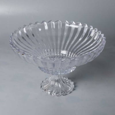 BR-55147 Glass Dessert Stand