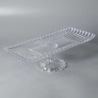 BR-55149 Glass Dessert Stand