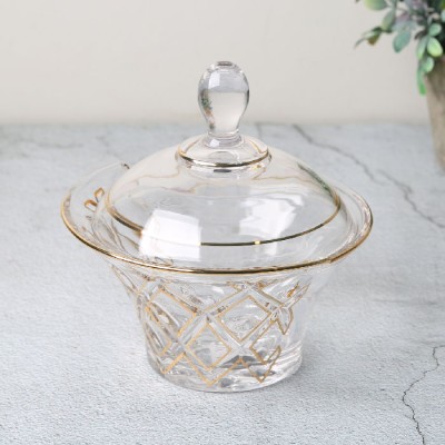 71-721950 Crystal Glass Container