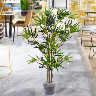 BR-115219  Small Artificial Bamboo Plant
