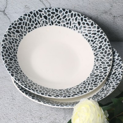 BR-12037 Ceramic Deep Plate