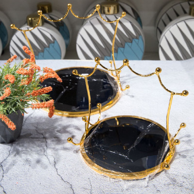 BR-12906 2Pcs Decorative Tray