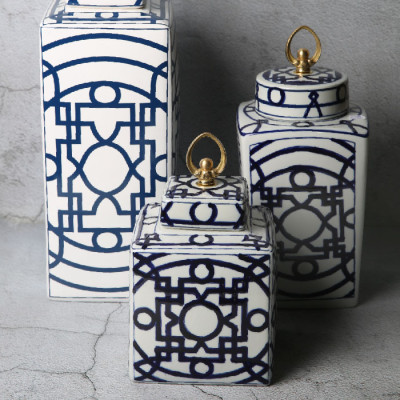 BR-1480 LARGE CERAMIC VASE
