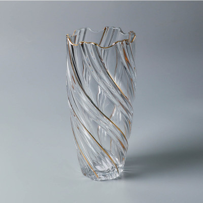 BR-45367-glass vase, 13*30CM