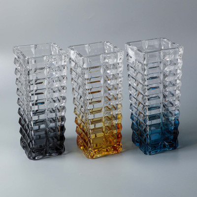 BR-45373-glass vase, 12*35CM, color as pic