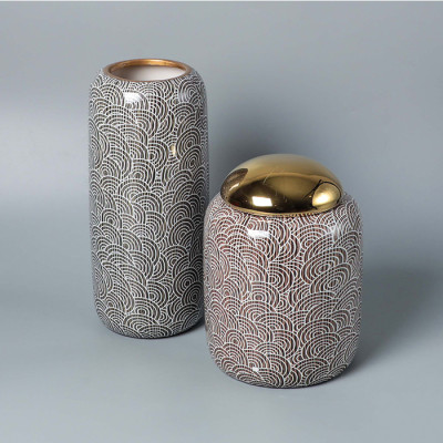 BR-45422-ceramic vase 22cm