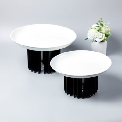 BR-50509-Small dessert Plate, Size 25*25*13Cm