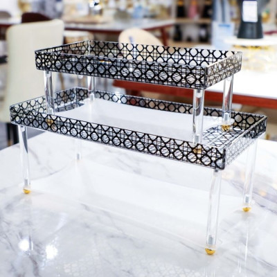 BR-50514-Small dessert Plate, Size30*15.5*13.5Cm,Acrylic