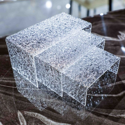 BR-50536-3Pcs dessert Rack, Size  30*16*14.5Cm, Acrylic
