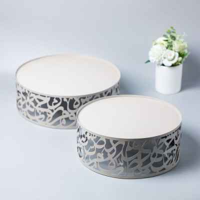 BR-50544-Large dessert Plate, Size 30*30*10Cm