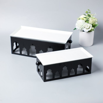 BR-50551-Small Plate, Size 27*12*9Cm, Iron