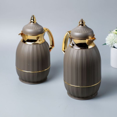 DT-070+DT-100-2pcs vacuum kettle, 0.7L,1.0L