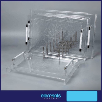 T25-10L Large Acrylic Tray