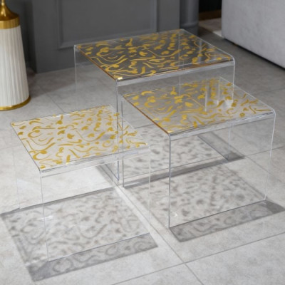 TCR20-14G 3pcs Acrylic Side Table
